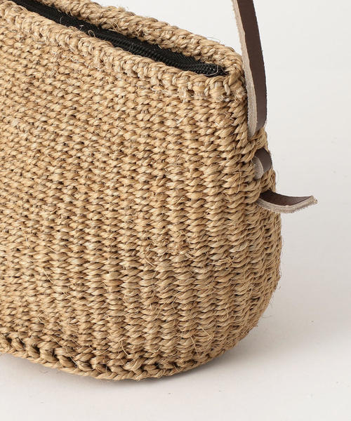 coen（コーエン）の「サイザルミニショルダーバッグ（ショルダーバッグ・レディース・ライム/ダークブラウン/ベージュ・FREE）」の19枚目の写真