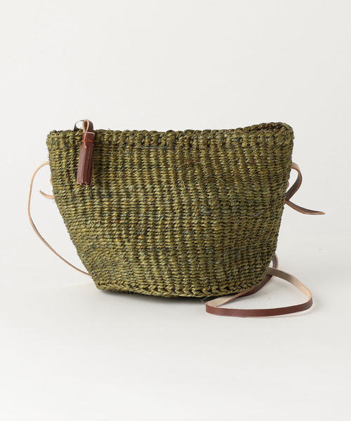 coen（コーエン）の「サイザルミニショルダーバッグ（ショルダーバッグ・レディース・ライム/ダークブラウン/ベージュ・FREE）」の14枚目の写真