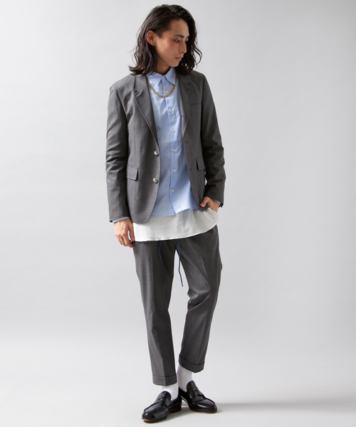 MONKEY TIME（モンキータイム）の「MT∴ TW イージー スラックス（スラックス・メンズ・ブラック/ダークグレー・MEDIUM/SMALL/LARGE）」の7枚目の写真