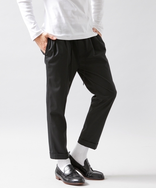 MONKEY TIME（モンキータイム）の「MT∴ TW イージー スラックス（スラックス・メンズ・ブラック/ダークグレー・MEDIUM/SMALL/LARGE）」の3枚目の写真