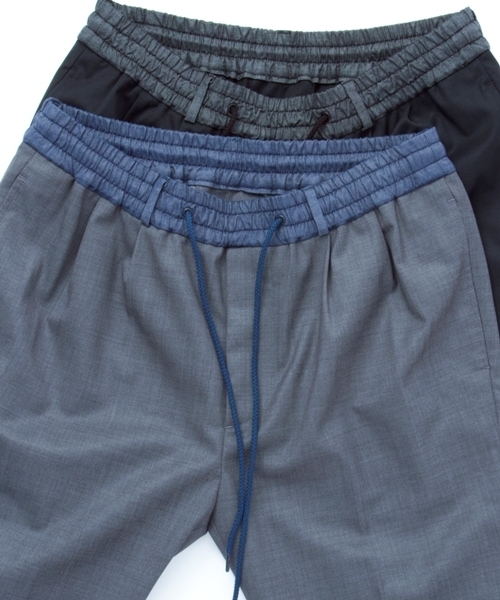 MONKEY TIME（モンキータイム）の「MT∴ TW イージー スラックス（スラックス・メンズ・ブラック/ダークグレー・MEDIUM/SMALL/LARGE）」の5枚目の写真