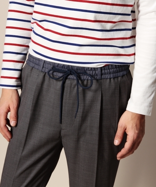 MONKEY TIME（モンキータイム）の「MT∴ TW イージー スラックス（スラックス・メンズ・ブラック/ダークグレー・MEDIUM/SMALL/LARGE）」の19枚目の写真