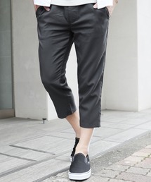 接触冷感ストレッチクロップドパンツ イージーパンツ