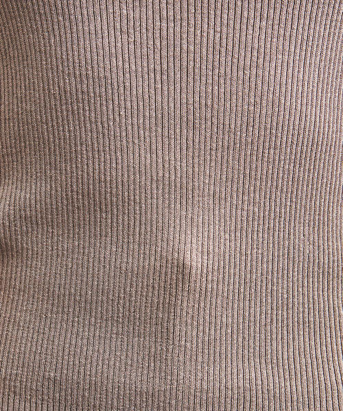 UNITED ARROWS(ユナイテッドアローズ)の「UBCB C/NY リブ キャミソール◆(キャミソール・レディース・ベージュ/ブラック・FREE)」の5枚目の写真