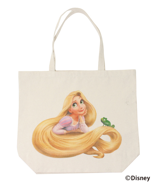 WEGO（ウィゴー）の「WEGO/WEGOオリジナルトートバッグ(ラプンツェル)（トートバッグ・レディース・その他1/その他2/その他3・FREE）」の4枚目の写真