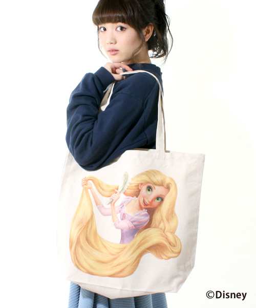 WEGO（ウィゴー）の「WEGO/WEGOオリジナルトートバッグ(ラプンツェル)（トートバッグ・レディース・その他1/その他2/その他3・FREE）」の2枚目の写真