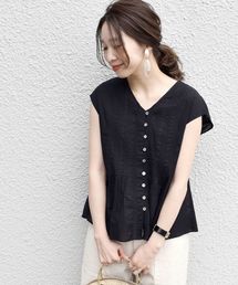 ピンタック2WAYブラウス◇