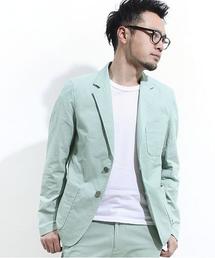 coen | エアリー綿麻コーデュロイジャケット(テーラードジャケット)