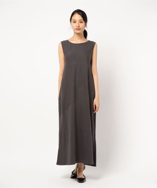 IENA LA BOUCLE(イエナラブークル)の「IENA LA BOUCLE スーピマリブ ノースリーブワンピース◆(ワンピース・レディース・ブラック系その他・FREE)」の5枚目の写真