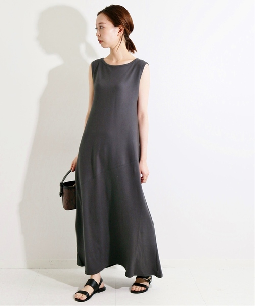 IENA LA BOUCLE(イエナラブークル)の「IENA LA BOUCLE スーピマリブ ノースリーブワンピース◆(ワンピース・レディース・ブラック系その他・FREE)」の10枚目の写真