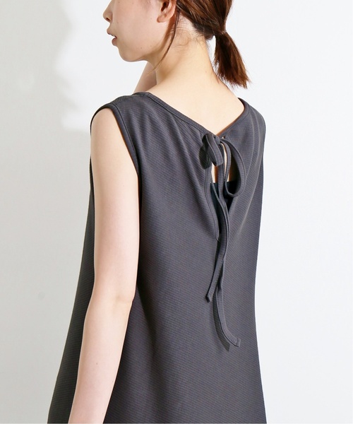 IENA LA BOUCLE(イエナラブークル)の「IENA LA BOUCLE スーピマリブ ノースリーブワンピース◆(ワンピース・レディース・ブラック系その他・FREE)」の6枚目の写真