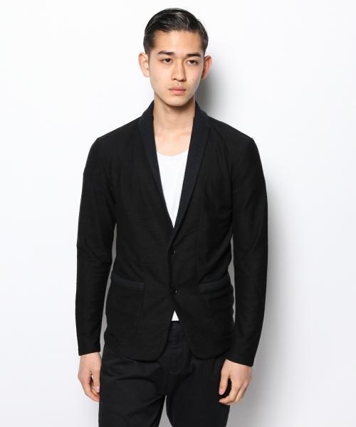 JOSEPH（ジョセフ）の「アローインレージャージージャケット（その他アウター・メンズ・ライトグレー系/ネイビー系・46/48/50）」の2枚目の写真