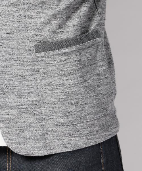 JOSEPH（ジョセフ）の「アローインレージャージージャケット（その他アウター・メンズ・ライトグレー系/ネイビー系・46/48/50）」の4枚目の写真