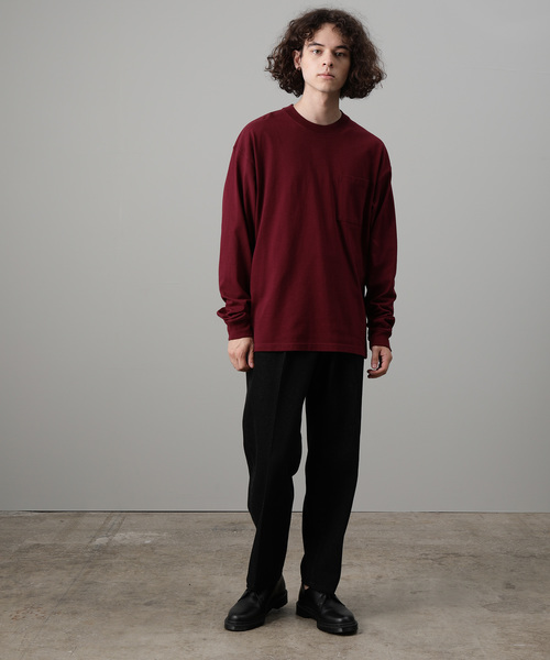 JUNRED（ジュンレッド）の「2タックリラックステーパードデニム（デニムパンツ・メンズ・ブラック/ブルー系その他4・S/M/L）」の12枚目の写真