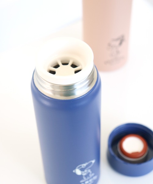 PEANUTS（ピーナッツ）の「〈PEANUTS/ピーナッツ〉SNOOPY STAINLESS BOTTLE/シンプル可愛いスヌーピーステンレスボトル（水筒・レディース・ホワイト/グレー/ベージュ/ネイビー・ONE SIZE）」の18枚目の写真