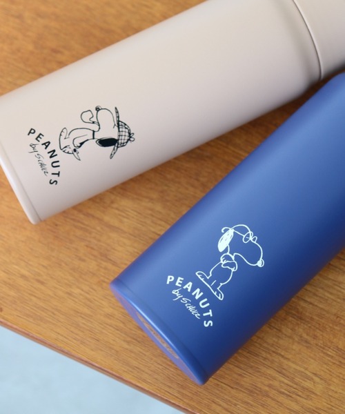 PEANUTS（ピーナッツ）の「〈PEANUTS/ピーナッツ〉SNOOPY STAINLESS BOTTLE/シンプル可愛いスヌーピーステンレスボトル（水筒・レディース・ホワイト/グレー/ベージュ/ネイビー・ONE SIZE）」の13枚目の写真