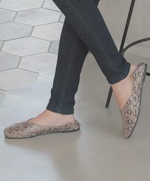 インナーファースクエアトゥ2wayバブーシュ