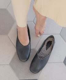 インナーファースクエアトゥ2wayバブーシュ