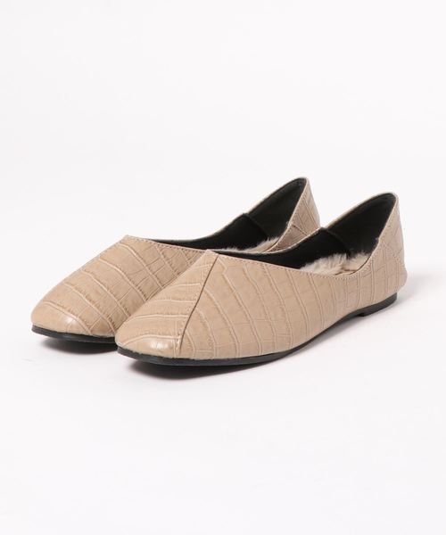 KOBE LETTUCE（コウベレタス）の「インナーファースクエアトゥ2wayバブーシュ（その他シューズ・レディース・ブラック/モカ/ブラウン系その他/ベージュ系その他/パイソン・LL/S/M/L）」の11枚目の写真