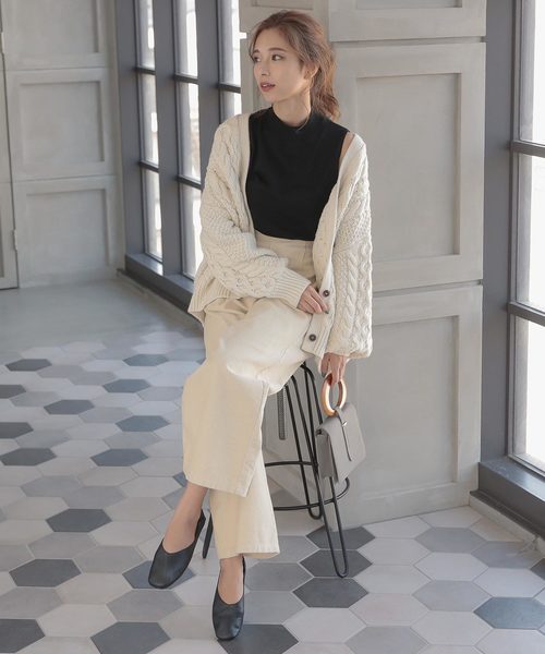 KOBE LETTUCE（コウベレタス）の「インナーファースクエアトゥ2wayバブーシュ（その他シューズ・レディース・ブラック/モカ/ブラウン系その他/ベージュ系その他/パイソン・LL/S/M/L）」の19枚目の写真