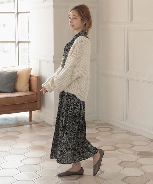 KOBE LETTUCE（コウベレタス）の「インナーファースクエアトゥ2wayバブーシュ（その他シューズ・レディース・ブラック/モカ/ブラウン系その他/ベージュ系その他/パイソン・LL/S/M/L）」の20枚目の写真