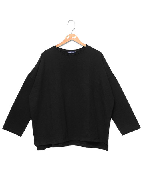 MinoriTY（マイノリティ）の「メンズビッグシルエットミニ裏毛トレーナー（スウェット・メンズ・ブラック/オフホワイト/ピンク/杢グレー・M/L）」の7枚目の写真