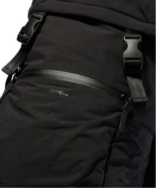 CRAMSHELL（クラムシェル）の「BACK PACK（バックパック/リュック・メンズ・ブラック・FREE）」の8枚目の写真