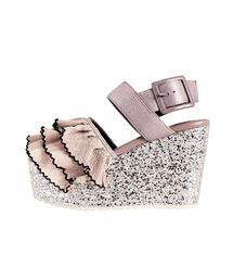 merry jenny | frill glitter厚底サンダル(サンダル)