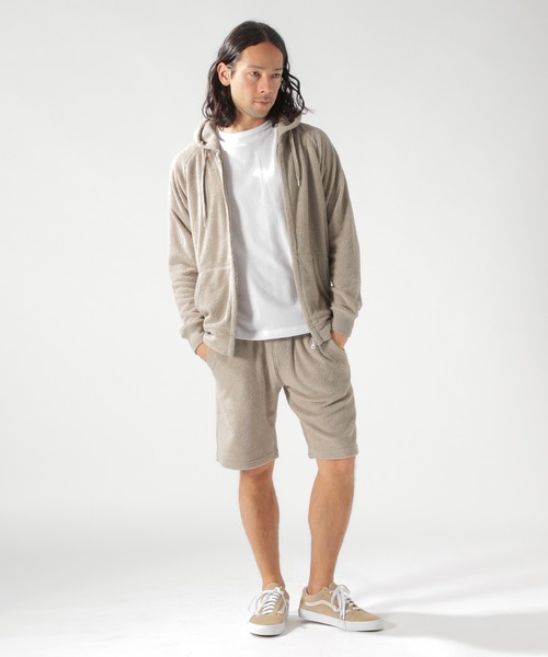BAYFLOW（ベイフロー）の「コットンリネンパイルショートパンツ（その他パンツ・メンズ・オフホワイト/ベージュ/ネイビー/ライトブルー・SMALL/MEDIUM/LARGE）」の17枚目の写真