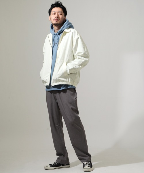 ZIP FIVE(ジップファイブ)の「【ZIP FIVE】T/Cキャンバス ライトスイングトップブルゾン/シャツジャケット(ブルゾン・メンズ・ブラウン/ベージュ系/ブラック/グリーン/アイボリー/ネイビー/グレー系/ベージュ/オリーブ・X-LARGE/LARGE/MEDIUM)」の11枚目の写真