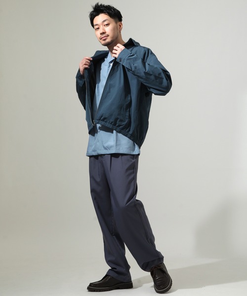 ZIP FIVE(ジップファイブ)の「【ZIP FIVE】T/Cキャンバス ライトスイングトップブルゾン/シャツジャケット(ブルゾン・メンズ・ブラウン/ベージュ系/ブラック/グリーン/アイボリー/ネイビー/グレー系/ベージュ/オリーブ・X-LARGE/LARGE/MEDIUM)」の13枚目の写真