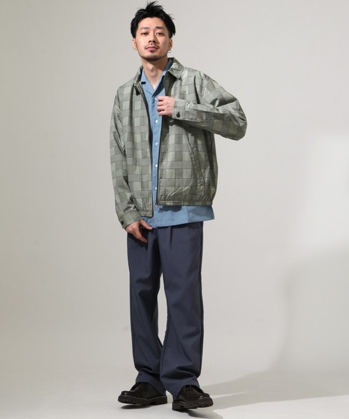 ZIP FIVE(ジップファイブ)の「【ZIP FIVE】T/Cキャンバス ライトスイングトップブルゾン/シャツジャケット(ブルゾン・メンズ・ブラウン/ベージュ系/ブラック/グリーン/アイボリー/ネイビー/グレー系/ベージュ/オリーブ・X-LARGE/LARGE/MEDIUM)」の17枚目の写真