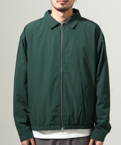 ZIP FIVE(ジップファイブ)の「【ZIP FIVE】T/Cキャンバス ライトスイングトップブルゾン/シャツジャケット(ブルゾン・メンズ・ブラウン/ベージュ系/ブラック/グリーン/アイボリー/ネイビー/グレー系/ベージュ/オリーブ・X-LARGE/LARGE/MEDIUM)」の21枚目の写真