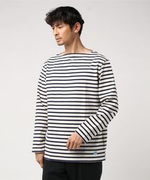 ORCIVAL / コットンロード ボーダー フレンチ バスクシャツ <MEN>