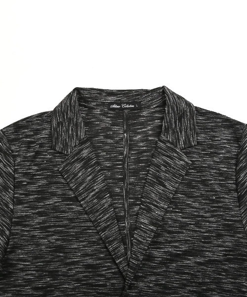 LUXSTYLE(ラグスタイル)の「七分袖ジャケット(テーラードジャケット・メンズ・ブラックミックス/ブルー系その他/ミックスグレー・M/XL/L)」の11枚目の写真