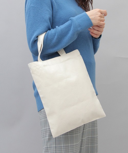 United Athle(ユナイテッドアスレ)の「United Athle / ユナイテッドアスレ / スタンダード キャンバス フラットトートバッグ / キャンバストート(S)(トートバッグ・メンズ・ナチュラル/ブラック・FREE)」の11枚目の写真