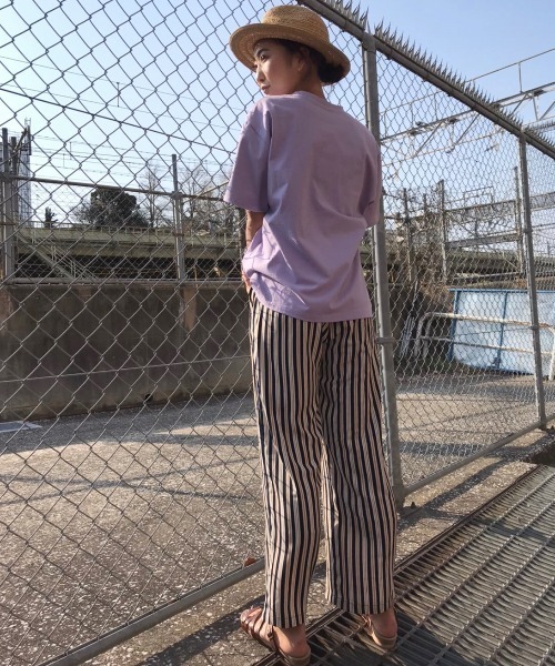 ROXY(ロキシー)の「【ムラサキスポーツ別注】ROXY RST202620M ビッグシルエット Tシャツ(Tシャツ/カットソー・レディース・パープル/ピンク/ホワイト・L/M)」の17枚目の写真