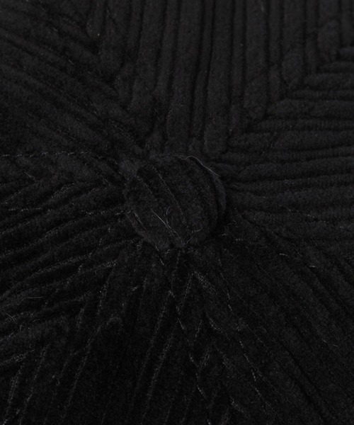 UNIVERSAL OVERALL（ユニバーサルオーバーオール）の「【UNIVERSAL OVERALL(ユニバーサル オーバーオール)】別注ショートブリムキャップ（キャップ・メンズ・ブラック/キャメル・FREE）」の8枚目の写真