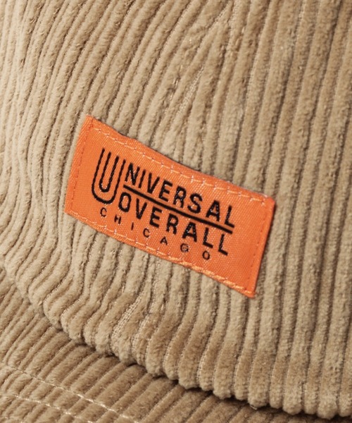 UNIVERSAL OVERALL（ユニバーサルオーバーオール）の「【UNIVERSAL OVERALL(ユニバーサル オーバーオール)】別注ショートブリムキャップ（キャップ・メンズ・ブラック/キャメル・FREE）」の12枚目の写真