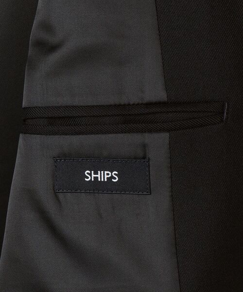 SHIPS（シップス）の「SHIPS: ウール/ポリエステル ネイビー ダブル ブレザー (ジャケット)（テーラードジャケット・メンズ・ネイビー・MEDIUM/LARGE/X-LARGE/SMALL）」の7枚目の写真
