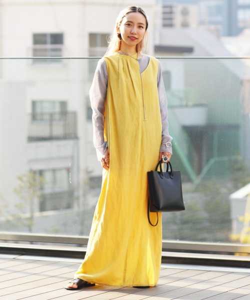 Ray BEAMS（レイビームス）の「YAHKI / ソフト ダブルフェイス バッグ（トートバッグ・レディース・ライトグレー/ブラック・ONE SIZE）」の16枚目の写真