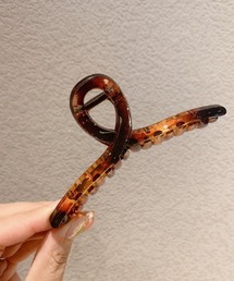 Esime（エシミー）の「ラインリボンヘアクリップ（バレッタ/ヘアクリップ）」
