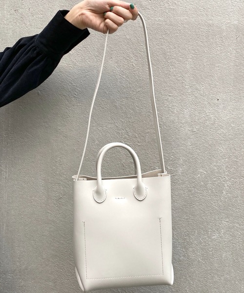 SHENERY（シーナリー）の「(YAHKI)ソフトダブルフェイスミニショルダー（トートバッグ・レディース・ホワイト/ピンク・FREE）」の12枚目の写真