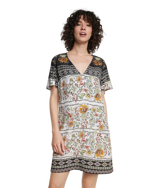 セール Baltimore 21swvw06 をセール価格で購入できます Desigual ワンピース半袖 Baltimore ワンピース Desigual デシグアル のワンピース ワンピース半袖 Desigual デシグアル のファッション