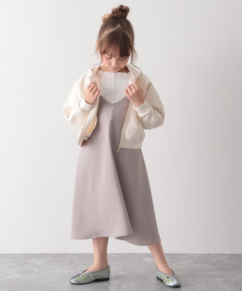 GLOBAL WORK(グローバルワーク)の「【キッズ】キャミフレアワンピース/925858(ワンピース・キッズ・グレー/ブラック/スカイブルー・120cm/130cm/140cm/100cm/110cm/150cm/160cm)」の12枚目の写真