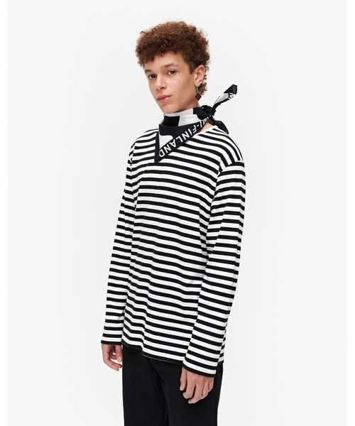 marimekko(マリメッコ)の「【kioski】 LOGO / ETEVA(ストール/ショール・レディース・ブラック・FREE)」の2枚目の写真