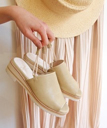 スリングバックサンダル / apres(アプレ)