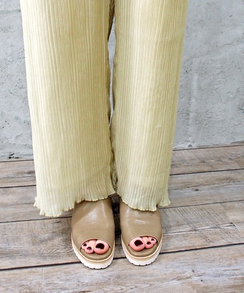 apres（アプレ）の「スリングバックサンダル / apres（アプレ)（サンダル・レディース・ライトベージュ/グレイッシュベージュ/ブラック・23.5cm/22.5cm/24.0cm/24.5cm/23.0cm）」の3枚目の写真