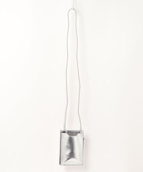 Te chichi（テチチ）の「モバイルポケ付ミニウォレットショルダー（ショルダーバッグ・レディース・イエロー/シルバー/オフホワイト/ブルー・ﾌﾘ-）」の4枚目の写真