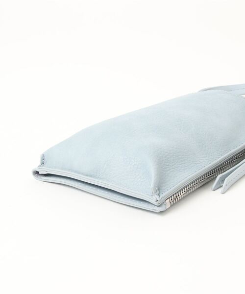 Te chichi（テチチ）の「モバイルポケ付ミニウォレットショルダー（ショルダーバッグ・レディース・イエロー/シルバー/オフホワイト/ブルー・ﾌﾘ-）」の7枚目の写真